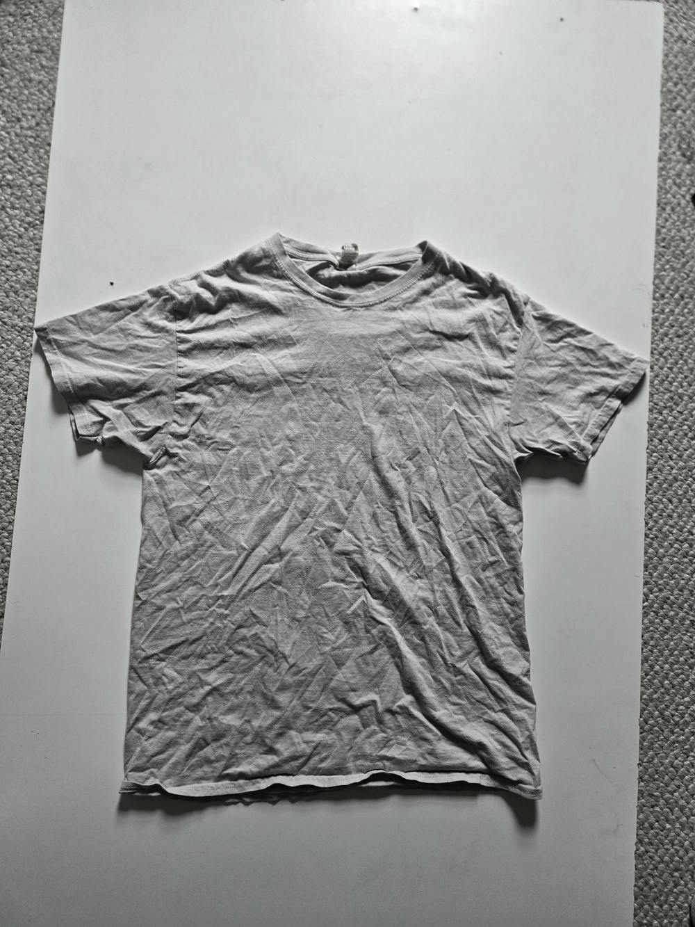 Fruit of the Loom Men's White Crew Neck T-Shirt